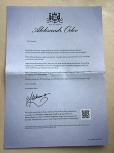 Sleepy Oleg Meerkat Aleksandr Dear Samuel LETTER ONLY!!!! - Picture 1 of 4