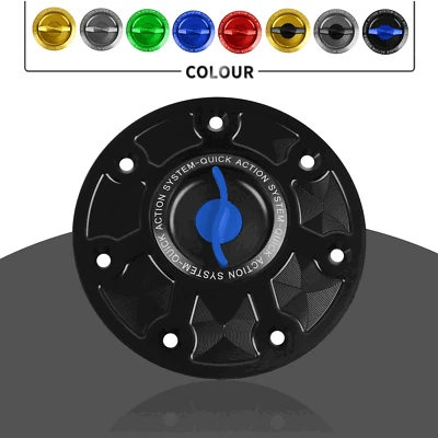 CNC Keyless Gas Tank Cap Cover For DUKE 690/R 14-17 DUKE 790 DUKE R 890 2019-20 - Image 1 of 4