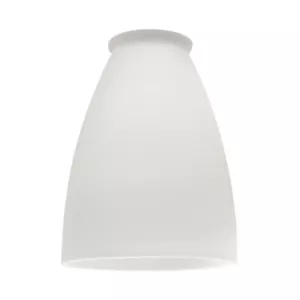 Craftmade 2 1/4" Glass, Frosted Matte White Slim Cone - 411W - Picture 1 of 1