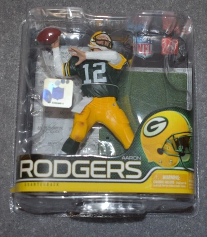 GREEN BAY PACKERS AARON RODGERS #12 NFL SERIES 27 ACTION FIGURE Cover