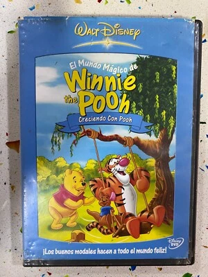 The Wonderful World Of Winnie Pooh DVD Growing With Poooh Spanish English France - Image 1 of 3