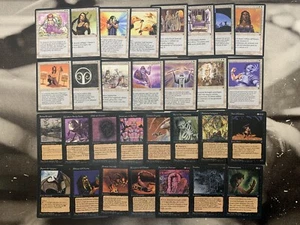 MTG - 1994 LEGGENDE ITA COMPLETE COMMON SET 75 CARDS NEAR MINT LEGENDS ITALY - Imagen 1 de 2