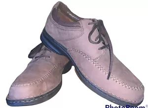Scarpe eleganti Oxford stringate in camoscio marrone Nunn Bush da uomo taglia 10,5 nuove senza etichette - Foto 1 di 10
