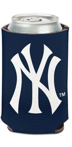 New York Yankees MLB Stadium Can Cooler Holder Bottle Neoprene Sleeve Baseball Cover