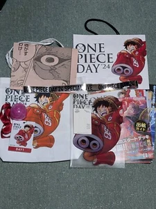ONE PIECE DAY 2024 Visitor Benefit Set Tote Bag Clear File Day1 Ticket Flyer - Picture 1 of 4