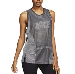 Nike Icon Clash Training Tank Sz Medium BV5332-059 Grey Black - Picture 1 of 4