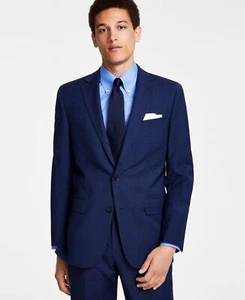 Brooks Brothers Herren klassische Passform Stretch Nadelstreifen Wollmischung Anzug Jacken, ... - Bild 1 von 1