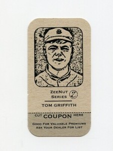 #TN24312 TOM GRIFFITH Zeenut Coupon Bottom 2011 Card