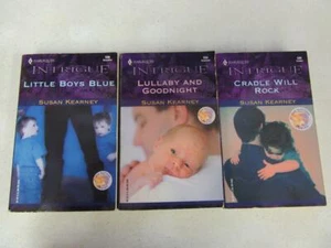 COMPLETE SET of (3) SUSAN KEARNEY Books SUTTON BABIES HARLEQUIN INTRIGUE SERIES - Picture 1 of 1