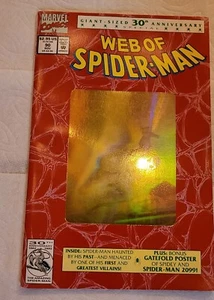 Web of Spider-man (1985) #90 Hologram Cover - Picture 1 of 9