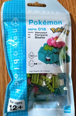 Nanoblock Venusaur - NBPM_018 - Image 1 of 2