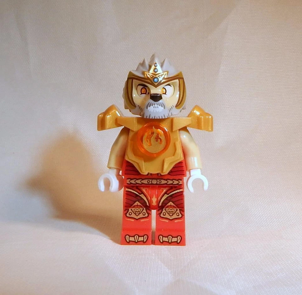 LEGO Legends of Chima Lagravis Lion Tribe Minifigure 70142 Red Fire Chi Genuine - Image 1 of 1