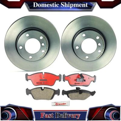 Juego de 3 pastillas de freno de disco delanteras Brembo rotor de freno de disco para BMW 318ti 1999-1999 Foto 1 de 4