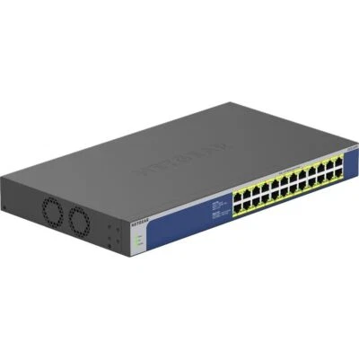 Netgear GS524PP-100NAS 24 Port Gigabit High Power PoE+ Unamanged Switch 300W - Image 1 of 4
