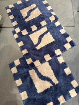 3 Badematten Badvorleger Badezimmerteppich Duschvorleger_gebraucht - Bild 1 von 4