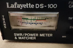 LAFAYETTE DS-100 SWR Power Meter and Matcher - Radioamatori - Foto 1 di 5