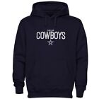 Dallas Cowboys NFL Navy Blue Bencrest Hoodie Sweatshirt, Large