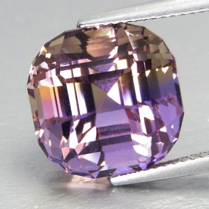 12.38Cts Sparkling Natural Ametrine Cushion Fancy Cut Loose Gemstone Ref-Video - Picture 1 of 5