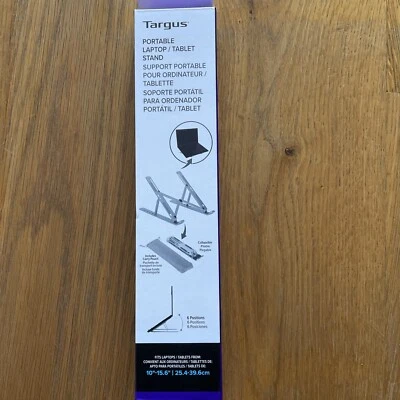 Targus Portable Ergonomic Laptop/Tablet Stand - AWE810GL - Image 1 of 4