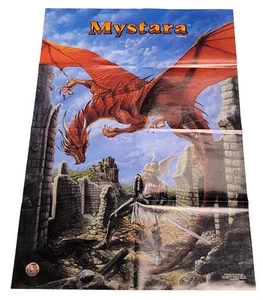 Mystara 1994 Poster Wyrm Advanced Dungeons and Dragons Neuwertig - Bild 1 von 8