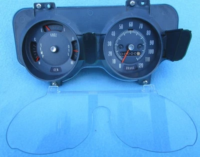 Pontiac GTO 1968 Lemans Rally Gauge velocímetro conjunto de clúster - reconstruido OEM Foto 1 de 4