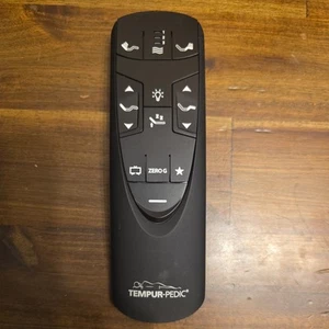Remote Control For Tempur-Pedic Ergo - JLDK.33.01.18 - RF358A Black - Picture 1 of 2