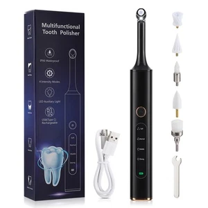Tooth Polisher, Rechargeable Tooth Whitening Kit for Teeth Cleaning & Whitening - Picture 1 of 15
