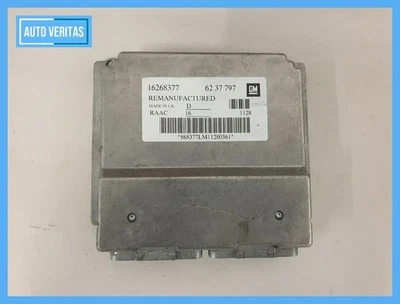 original control unit engine control unit Opel Astra G 1,6L 8V 16268377 - Image 1 of 4