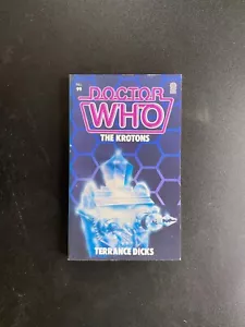 Doctor Who - The Krotons by Terrance Dicks - 1st Edition - looks BRAND NEW - Picture 1 of 6
