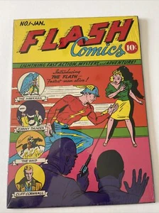 The Flash Comics #1 vintage DC Studio One sign 1974 DC Classic Covers Sealed NEW - Picture 1 of 12