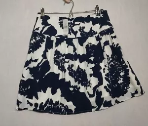 NUEVO CON ETIQUETAS Minifalda Ann Taylor LOFT Talla 00 Floral Forrada en Mármol Playa Coqueta Precio de venta sugerido por el fabricante $59 - Imagen 1 de 16