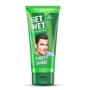 Set Wet Styling Hair Gel for Men - Party Shine, 100ml Strong Hold, High shine - Picture 1 of 5