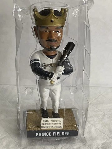 New 2008 Prince Fielder Milwaukee Brewers Bobblehead Cover