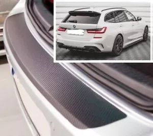 BMW 3er G21 Touring - Carbon Style Stoßstangenschutz hinten - Bild 1 von 4