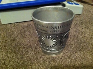 Smithsonian Institution Zinn Schnapsglas Washington DC Castle, Geschichte Museen - Bild 1 von 6