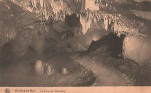 Grottes de Han La Salle Des Mamelons Cuevas Bélgica Postal de Colección c1910 - Imagen 1 de 2