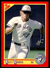 1990 Score Kelly Gruber Toronto Blue Jays #425