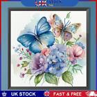5D DIY Partial Special Shaped Drill Diamond Painting Flower Butterfly Kit40x40cm