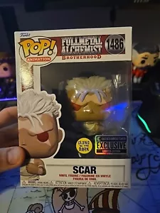 Fullmetal Alchemist - Scar Funko Pop (brillante) #1486 - exclusivo de entretenimiento de la Tierra - Imagen 1 de 6