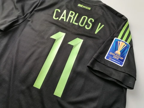 Jersey adidas mexico Carlos Vela (M) LAFC vintage 2015 gold cup soccer shirt Cover