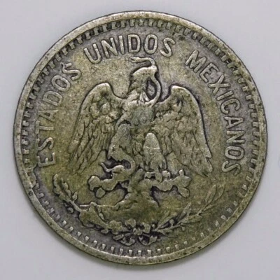 1906 Mexico 20 Centavos .800 Silver Coin i283 - Image 1 of 2