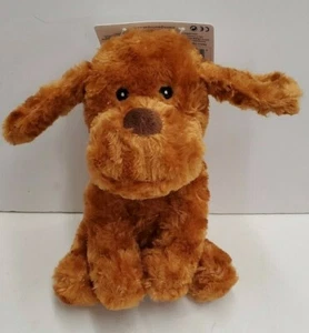 Super Soft Plush 9" Lab Dog Toy With Squeaker And Crinkle Ears And Crinkle Tail - Picture 1 of 6