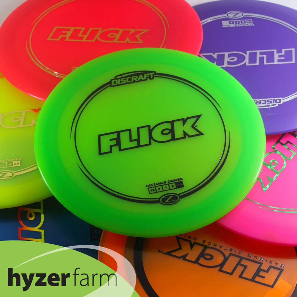Discraft Z FLICK *choose your weight & color* Hyzer Farm disc golf driver - Image 1 of 1