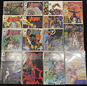 Ninjak #1-14 and Yearbook Lot Run Set Valiant Comics 1994 Quesada