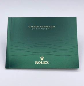 Rolex Gmt-Master II libretto corredo orologio watch booklet anno 2012 inglese - Foto 1 di 8