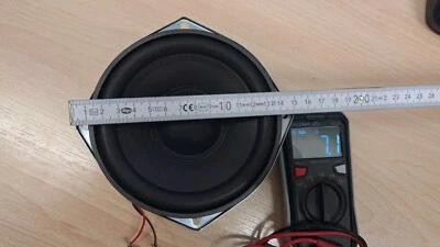 VANKE 8Ohm 40W Subwoofer woofer altoparlante basso out of Telefunken Sub. 5" - Immagine 1 di 4