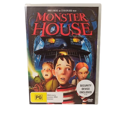 Monster House DVD Movie Animation Children Family Supernatural Horror Comedy - Image 1 of 4