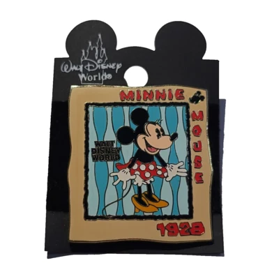 Prendedor WDW Walt Disney World Minnie Mouse On With The Show 2002 FAB5 10484 Foto 1 de 4