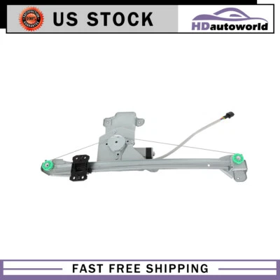 Regulador de janela de energia traseiro direito Isuzu i-290 i-370 2007-2008 com motor - Imagem 1 de 4