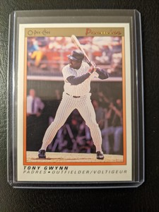 1991 O-Pee-Chee Premier Tony Gwynn #59 - San Diego Padres NICE CARD! ⚾